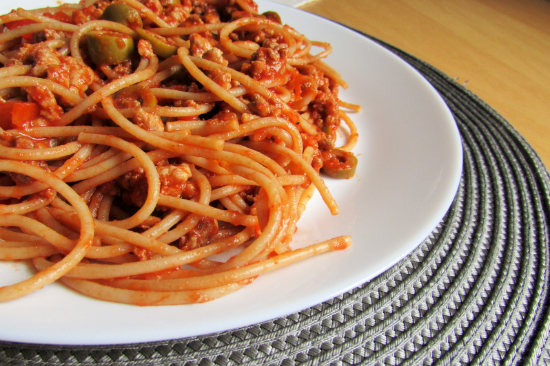 jak zrobić obiad w 15 minut - łatwe spaghetti